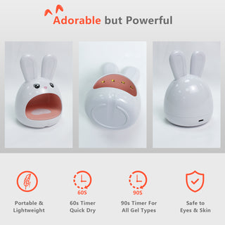 Cute bunny LED/UV Nail Lamp