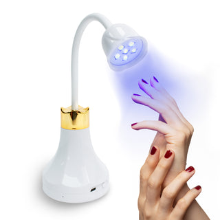 Voice-controlled rose LED/UV Nail Lamp