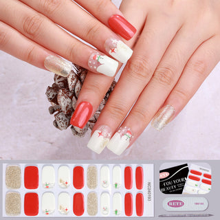 Merry Christmas | Gel Nail Strips LED nail Lamp Kit