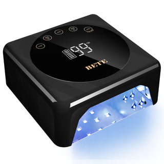 78W Rechargeable UV/LED White Nail Lamp