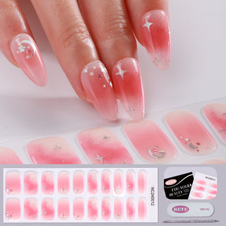 Romantic Starlight Series | Gel Nail Strips LED nail Lamp Kit