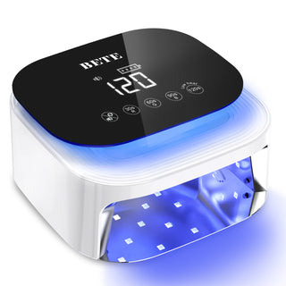 60W Rechargeable UV/LED White Nail Lamp