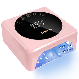78W Rechargeable UV/LED White Nail Lamp