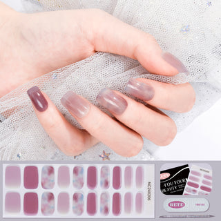 Sunset glow | Gel Nail Strips LED nail Lamp Kit