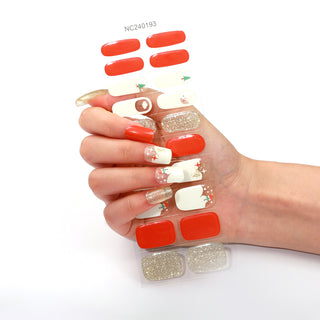 Merry Christmas | Gel Nail Strips LED nail Lamp Kit