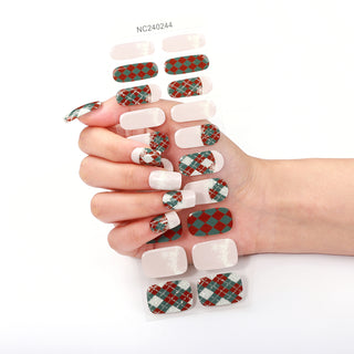 Merry Christmas | Gel Nail Strips LED nail Lamp Kit