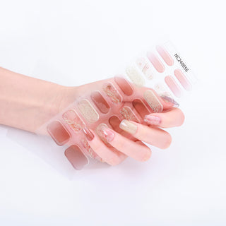 Sunset glow | Gel Nail Strips LED nail Lamp Kit