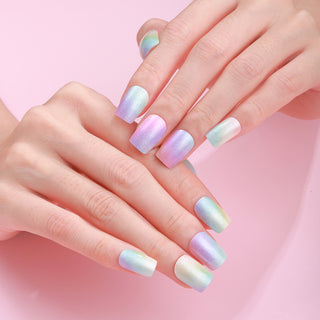 Rosy clouds | Gel Nail Strips LED nail Lamp Kit