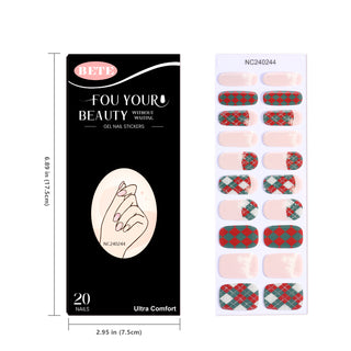 Merry Christmas | Gel Nail Strips LED nail Lamp Kit