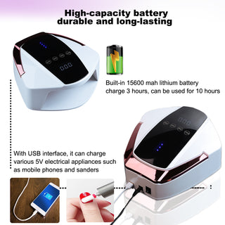 96W Rechargeable UV/LED Nail Lamp