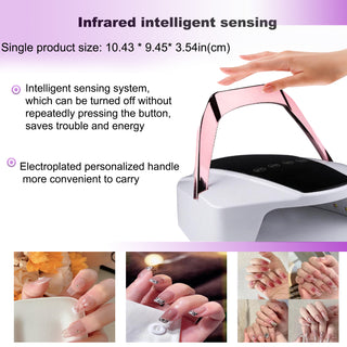 96W Rechargeable UV/LED Nail Lamp