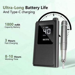 BETE Professional Nail Drill Machine