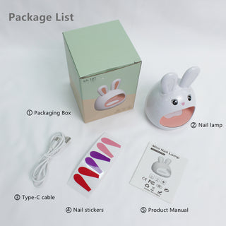 Cute bunny LED/UV Nail Lamp