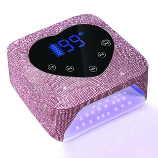 Dual Powerful Light Source UV/LED Pink Nail Lamp