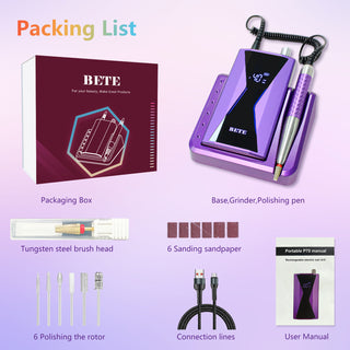 BETE Professional Nail Drill Machine