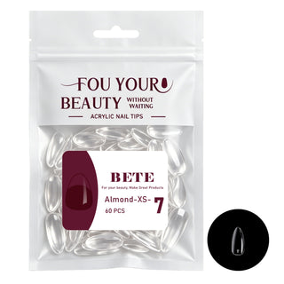 BETE Nail Tips - Almond-Shaped Nail Tip Refill Bag