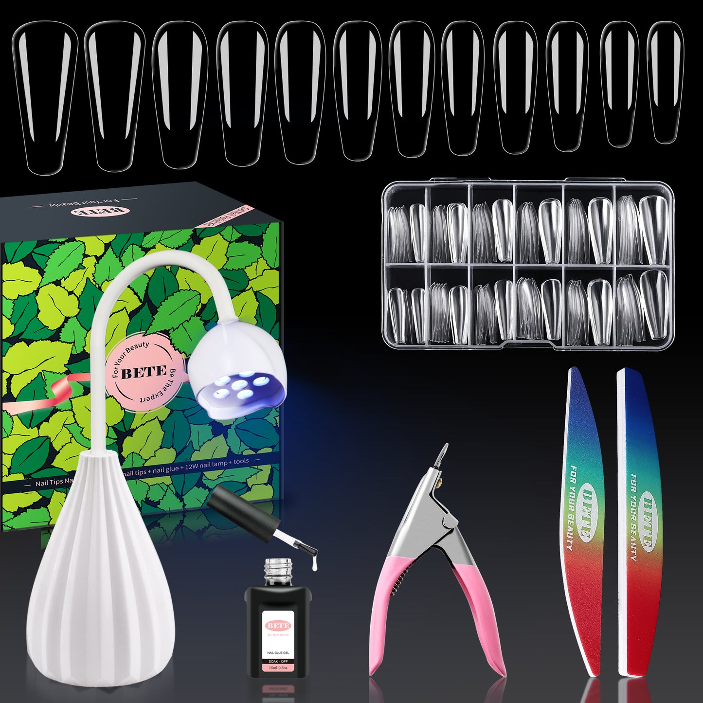 Gel Nail Polish Kit with UV Light – BETENAIL