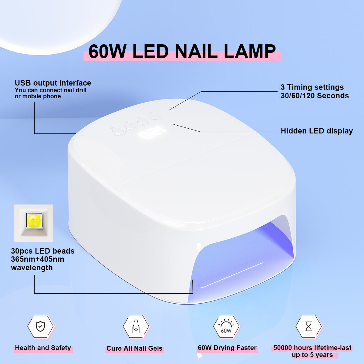 Gel Nail Polish Kit with UV Light – BETENAIL